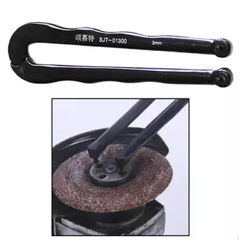 Стальной регулируемый торцовый гаечный ключ, плоскогубцы, круглая гайка 3mm