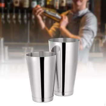 Стальной шейкер для коктейлей Bartender Shaking Tins 600 мл и 800 мл Чай Легкий напиток