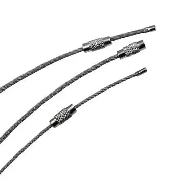 Стальной трос 1,5/2 мм, 10 шт., круглые ручные инструменты, портативный гаджет-петля