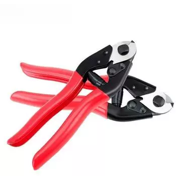 Стальной велосипедный тормозной переключатель троса многофункциональный инструмент для ремонта MTB инструмент для ремонта велосипеда кусачки для троса переключения тормоза красный