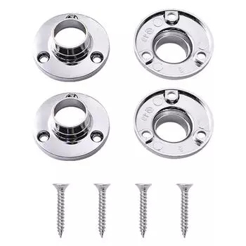 Стальные фланцевые соединители для шкафа, соединители стальных труб, фланцы для шкафа для надежной и стильной сборки гардероба B