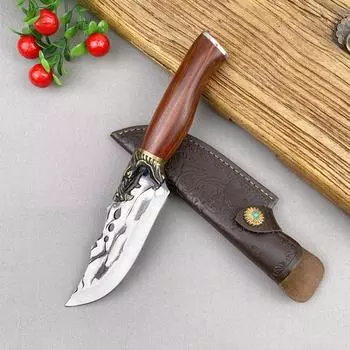 Стальные кухонные ножи шеф-повара ручной работы, универсальный нож для нарезки, уличный нож для обвалки, резак