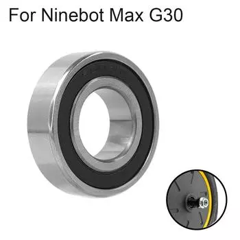 Стальные подшипники для электрического самоката Ninebot Max G30, задний двигатель, шарикоподшипники заднего колеса, запасные части для скейтборда, скейтборда