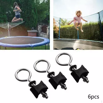 Стальные винты для батута с круглой головкой, сменные винты, детали для стабилизации, набор инструментов, кровать для прыжков 6pcs