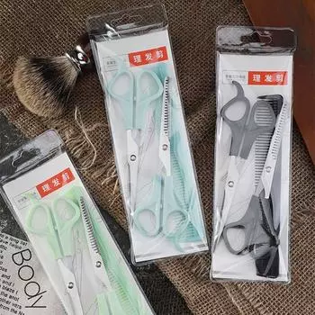 сталь Парикмахерские принадлежности Стрижка волос Инструменты для стрижки Ножницы для стрижки Зубные ножницы Плоские ножницы blue-Teeth Scissor