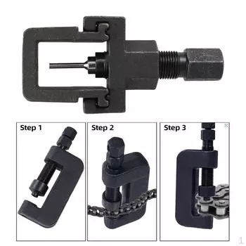 Сталь выключателя цепи мотоцикла, заклепочник, инструмент для удаления звена цепи
