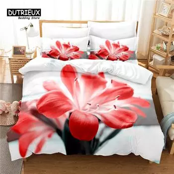 Комплект постельного белья Stamen, 3 предмета, Набор пододеяльников, Мягкий, удобный, дышащий пододеяльник, Для декора спальни, гостевой комнаты 150x200cm 3pcs