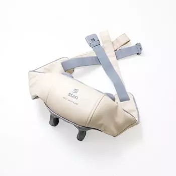 StAn Heat Уход за шеей Функция подогрева шеи и плеч цвета слоновой кости 2 уровня интенсивности Ремень для спины Беспроводная зарядка TypeC Подарочный день День матери Отца серый