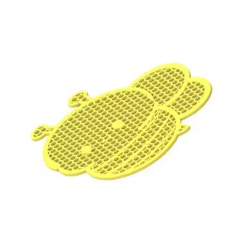 Станция для полива пчел для садов и птичьих поилок, конструкции для предотвращения утопления, поддерживает здоровье опылителей-бабочек и пчел 1 жёлтый