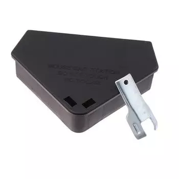 Станция для приманки мышей Станции для мышей Ловушка-приманка Многоразовая треугольная станция для приманки Коробки для приманки для мышей Ящик для мышей для помещений и улицы 5.5*2.5cm