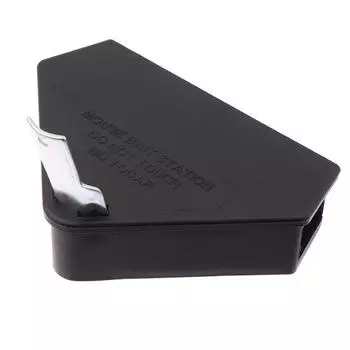 Станция для приманки мышей Станции для мышей Ловушка-приманка Многоразовая треугольная станция для приманки Коробки для приманки для мышей Ящик для мышей для помещений и улицы A2