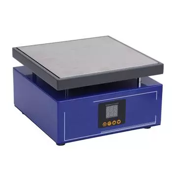 Станция предварительного нагрева с постоянной температурой, двойной цифровой дисплей, 200 X 200 мм, алюминиевый сплав, 600 Вт, светодиод EU Plug