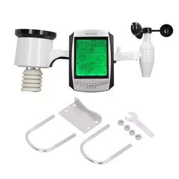 Станция прогноза погоды Бытовая беспроводная система удаленного мониторинга погоды для использования в помещении и на открытом воздухе с Win