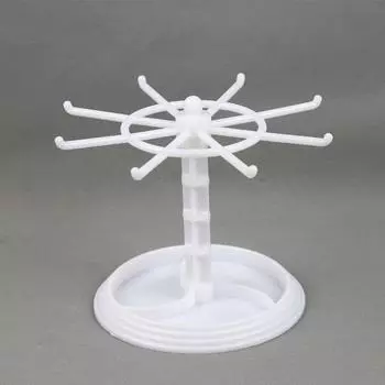 Stand Bracelet Holder Jewelry Display Stand Jewelry Display Fashion Accessories Key Chain Hanger White-styleA