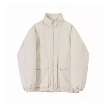 Stand Collar Work Clothes Cotton Men s Winter Warm Jackets Korean Style Trendy Loose and Versatile Cotton Clothes M