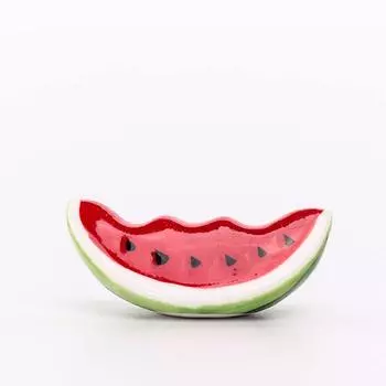 Stand Ingots 2 Styles Ceramic Japanese Rest Fork Rack Chopsticks Holder Kitchen Tools Tableware watermelon