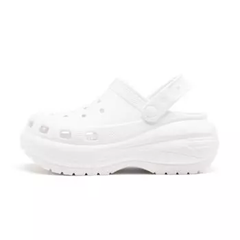 Standard-free light wheel hole shoes classic thick-soled eva non-slip heightening, hot-selling on the beach 34-35 белый