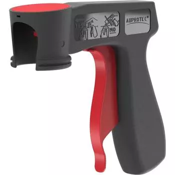 Стандартная пистолетная рукоятка для аэрозольных баллончиков, держатель баллонов, держатель лаковых коробок 15*10*2cm чёрный/красный