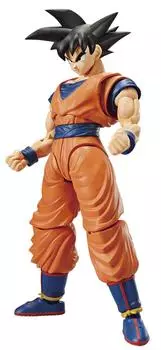 Стандартная пластиковая модель Dragon Ball Son Goku с цветовой кодировкой роста фигурки