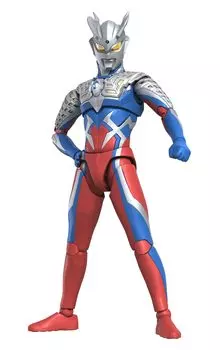 Стандартная пластиковая модель Ultraman Zero с цветовой маркировкой роста