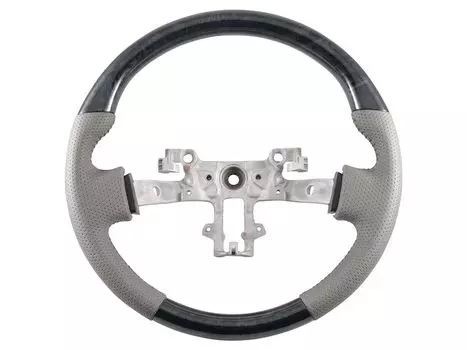 Стандартная рулевая ручка Everyvan, черная, с текстурой дерева, совместимая с продуктом TRISTAR S [Suzuki DA17V] (DA16T/DR17V/DR16A/DG17V/DG16T/DS17V/DS16T) чёрный