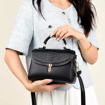 Стандартная сумка из крокодиловой кожи для женщин, женская сумка через плечо, люксовый бренд