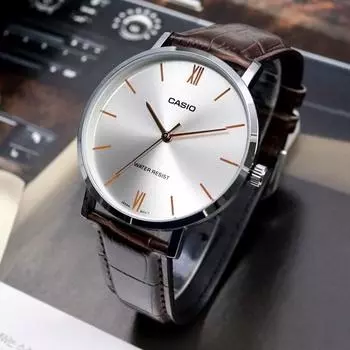 Стандартные аналоговые мужские часы Casio