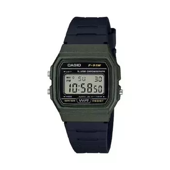 Стандартные часы CASIO Коллекция Casio F 91WM 3AJH