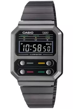 Стандартные часы черные [Casio] A100WEGG-1AJF мужские чёрный