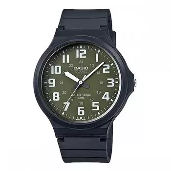 Стандартные Mw 240 3 Bv [] [casio] Стандартные аналоговые кварцевые наручные часы без косметической коробки для мужчин