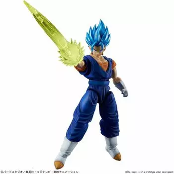 Стандартный Dragon Ball Super Saiyan God Super Saiyan Vegetto Пластиковая модель Ростовая фигурка Цветовая кодировка