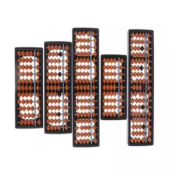 Стандартный калькулятор Abacus Soroban Инструмент для подсчета Математика Игрушки для начинающих 4(13 digit black)