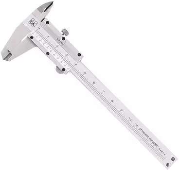 Стандартный карманный штангенциркуль Niigata Seiki SK 100 мм с глубиномером SK-M100