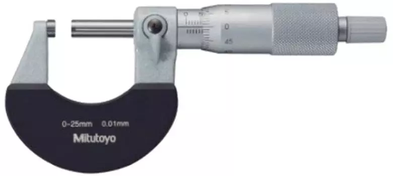 Стандартный наружный микрометр Mitutoyo M325-25AA 102-313 серебряный