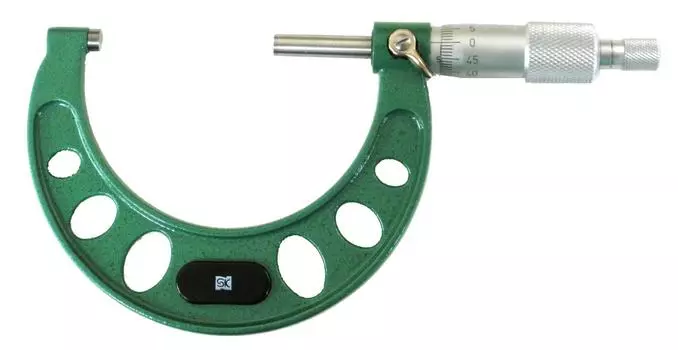 Стандартный наружный микрометр Niigata Seiki SK 50–75 мм MC105-75