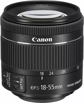 Стандартный зум-объектив Canon STM-совместимый EF-S18-55mm F4.0-5.6IS APS-C