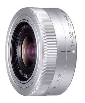 Стандартный зум-объектив Panasonic для Micro Four Thirds Lumix G VARIO Silver 12-32 мм/F3.5-5.6 ASPH./MEGA OIS. H-FS12032-S