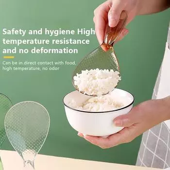 Standing Rice Spoon Non Stick PC Material Household Electric Rice Cooking Scoop Rice Shovel Kitchen Tools Accessories Cooking белый