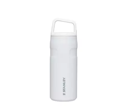 STANLEY Aerolight Vacuum Bottle White Cold Insulated Lightweight Durable Water Bottle Outdoor Dishwasher Safe Warranty Japanese 0.35L (Genuine