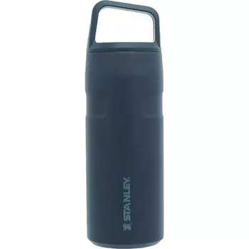 STANLEY Aerolite Vacuum Bottle Navy Cold Insulated Lightweight Durable Water Bottle Outdoor Dishwasher Safe Warranty Japanese 0.47L (Genuine Product)