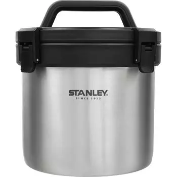 STANLEY Camp Clock Серебряный контейнер для льда, ланч-бокс для приготовления пищи, кемпинг на открытом воздухе, гарантия, японский, 2,8 л, термо/холод 01875-030 (Подлинный продукт)