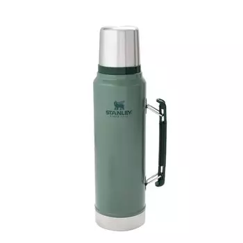 Stanley Classic Vacuum Bottle 1L Green Legendary Classic Bottle 10-08266-001 [Item] зелёный