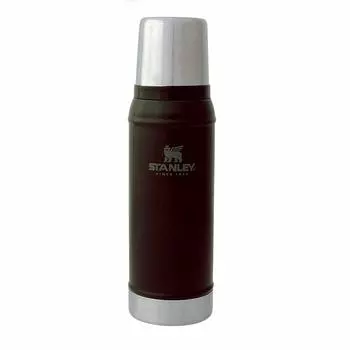 STANLEY Classic Vacuum Bottle Matte Black Water Bottle Thermal Insulation Stainless Steel Bottle Water Bottle Gift Dishwasher Safe Japanese 0.75L