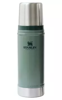 STANLEY Classic вакуумная бутылка зеленая бутылка для воды термоизоляционная бутылка из нержавеющей стали бутылка для воды подарочная можно мыть в посудомоечной машине японский 0.47л (неподдельный зелёный
