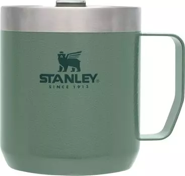 STANLEY Classic вакуумная кружка разные цвета холодная и термокружка для кемпинга на открытом воздухе можно мыть в посудомоечной машине гарантия японский 0,35 л (Подлинный продукт) зелёный