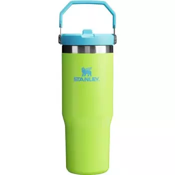 STANLEY Ice Flow Flip Straw Bright Lime вакуумный стакан 800 мл бутылка для воды бутылка из нержавеющей стали с изоляцией от холода бутылка для воды для спорта и отдыха на природе гарантия