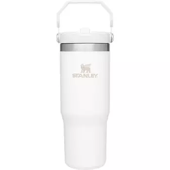 STANLEY Ice Flow Flip Straw Frost Vacuum Tumbler Water Bottle Cold Insulated Stainless Steel Bottle Water Bottle Sports Outdoor Warranty Genuine 0.88L