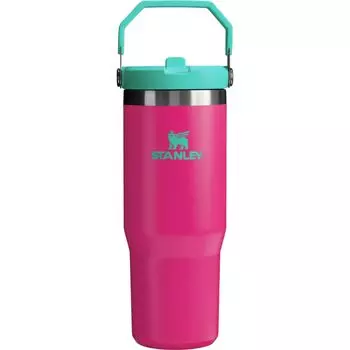 STANLEY Ice Flow Flip Straw Passion Pink вакуумный стакан 800 мл бутылка для воды бутылка из нержавеющей стали с холодной изоляцией бутылка для воды для спорта и отдыха на природе гарантия