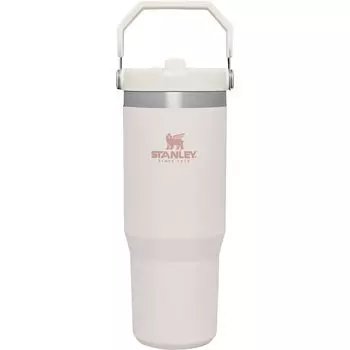 STANLEY Ice Flow Flip Straw Rose Quartz вакуумный стакан 800 мл бутылка для воды бутылка из нержавеющей стали с изоляцией от холода бутылка для воды для спорта и отдыха на природе гарантия