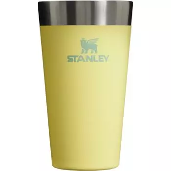 STANLEY Stacking Vacuum Pint Pomelo Vacuum Insulated Tumbler Stainless Steel Coffee Thermal Insulation Beer Outdoor Sports Watching Dishwasher Safe